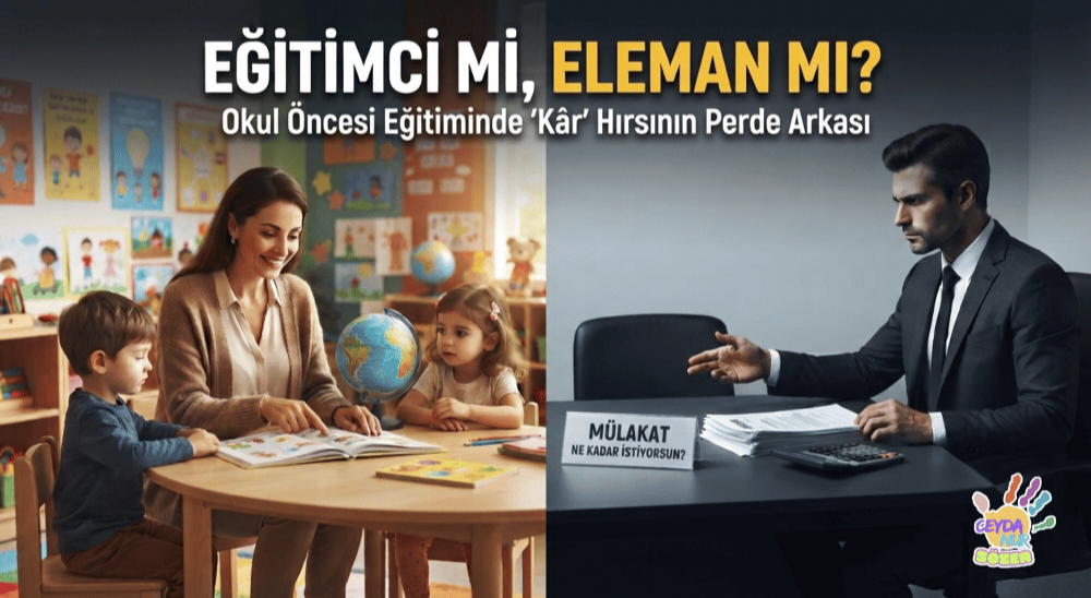 Eğitimci mi, Eleman mı? Okul Öncesi Sektöründe Maliyet Odaklı Müfredat 