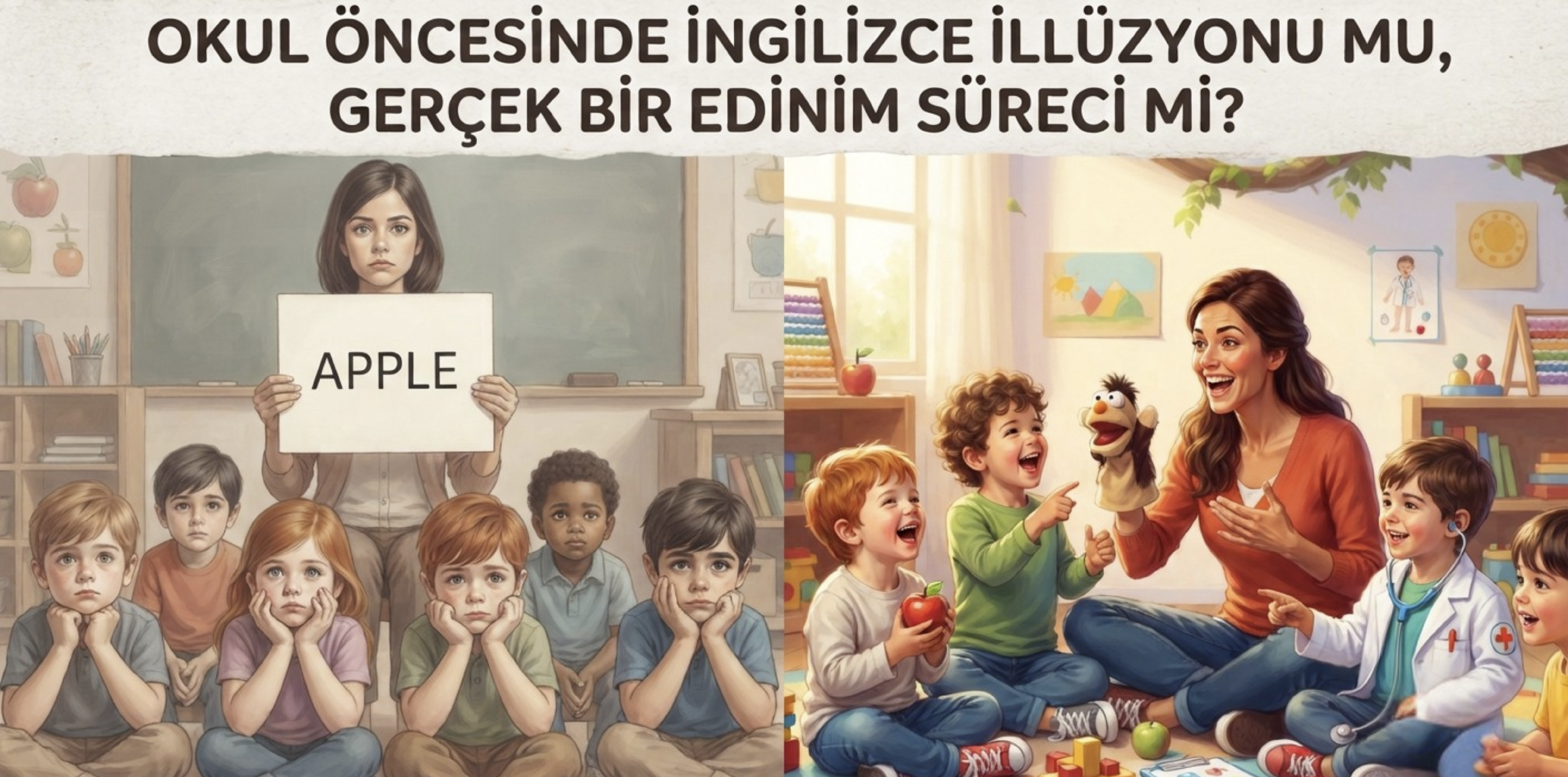 Sınıfta Sabit Öğretmen Şart mı? Branş Dersiyle İngilizce Edinimi Mümkün mü?
